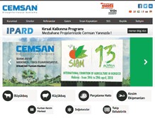 Tablet Screenshot of cemsanmakina.com